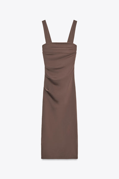 Lana™ | Ruched Midi Dress
