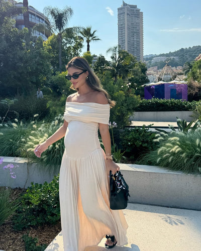 Amara™ | Maternity Pleated Maxi