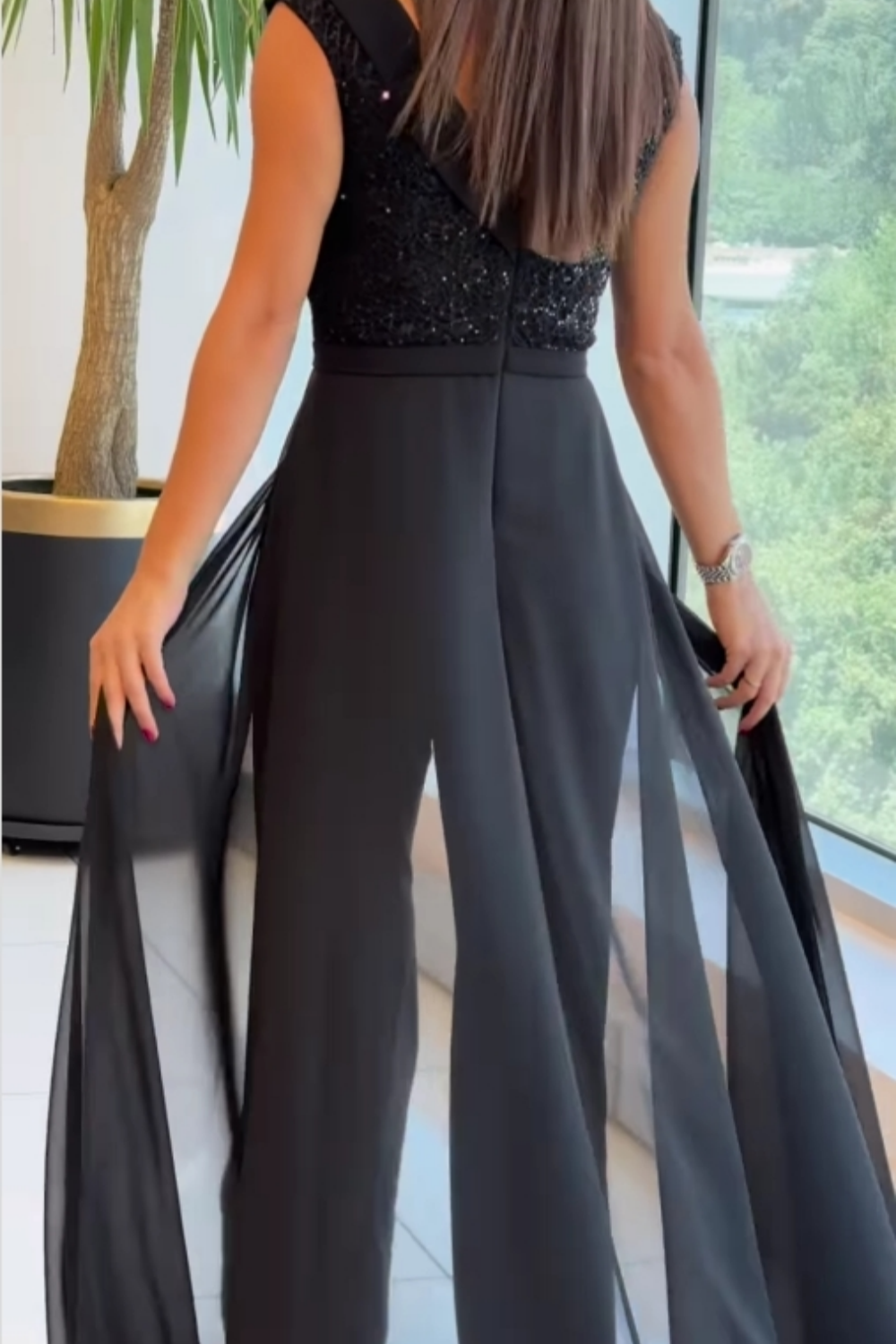 Lana™ | Midnight Elegance Jumpsuit