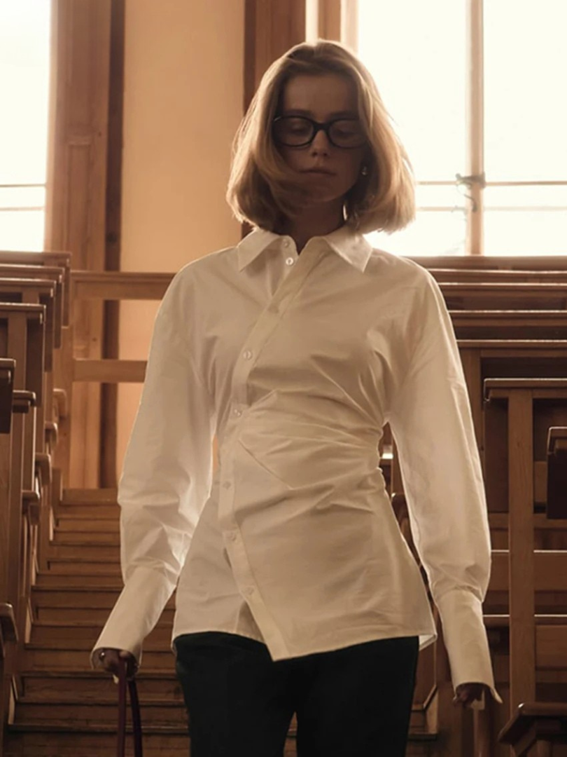 Lydia™ | Sculpted Cotton Shirt