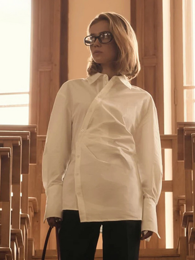 Lydia™ | Sculpted Cotton Shirt