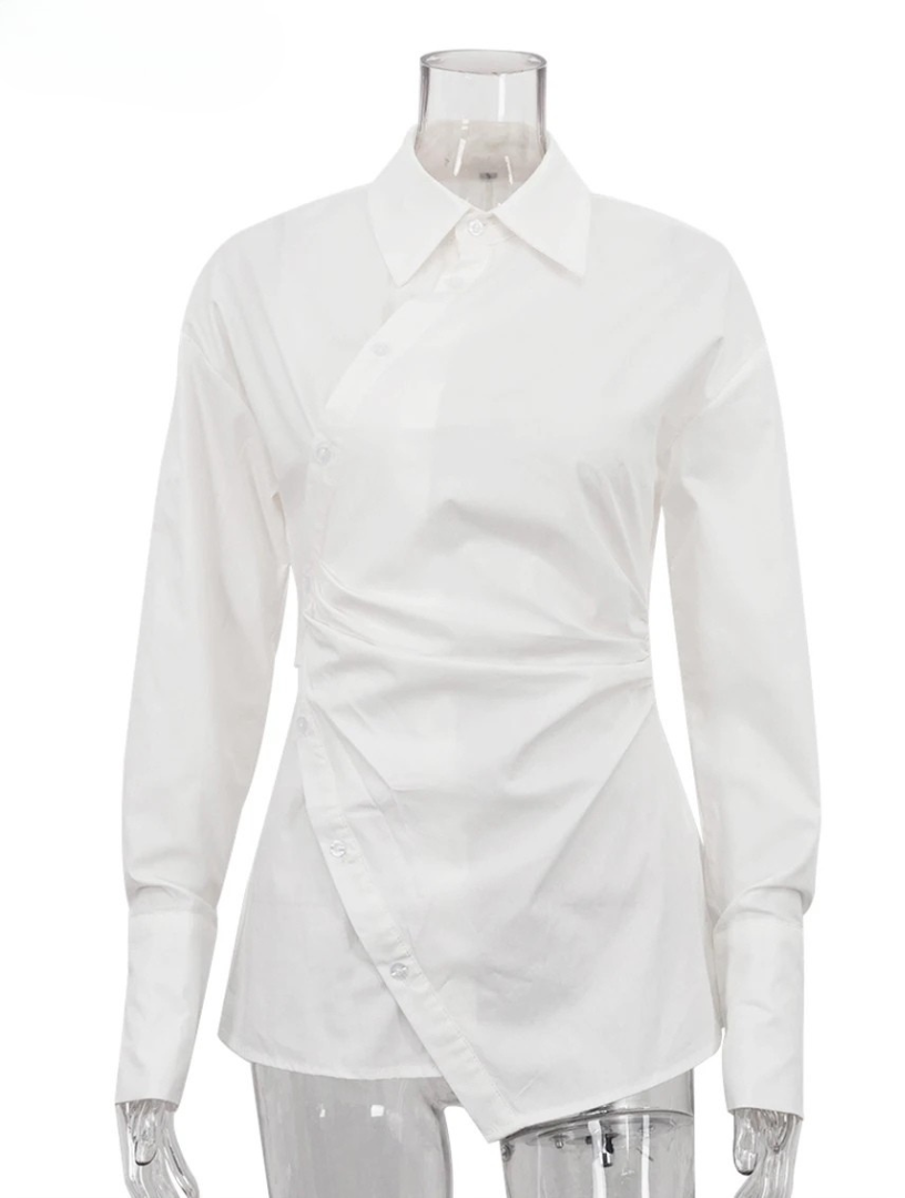 Lydia™ | Sculpted Cotton Shirt