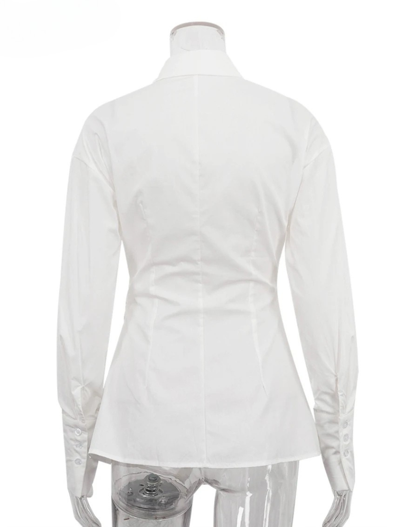 Lydia™ | Sculpted Cotton Shirt