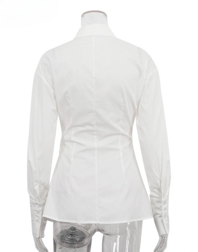 Lydia™ | Sculpted Cotton Shirt