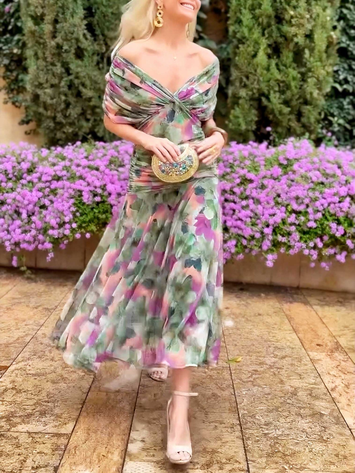 Chloe™ | Romantic Off-Shoulder Gown
