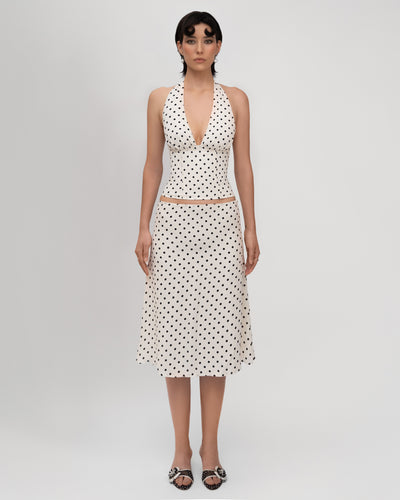 Elsie™ | Polka Dot Halter Set