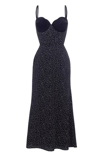 Selina™ | Satin Slip Midi Dress