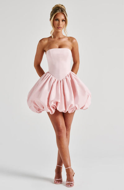 Nerina™ | Bow-Back Bubble Mini Dress