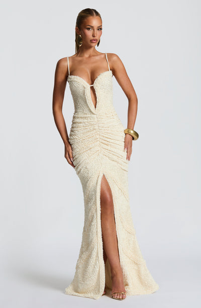 Sienna™ | Sculpted Glam Gown